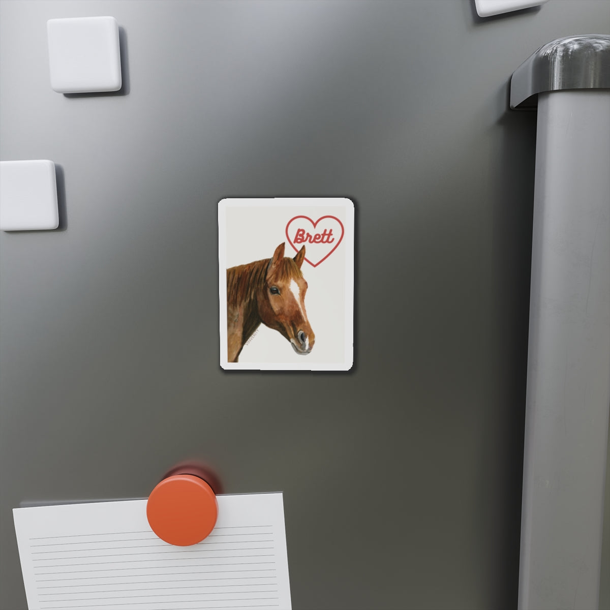 "<3 Brett" Magnet