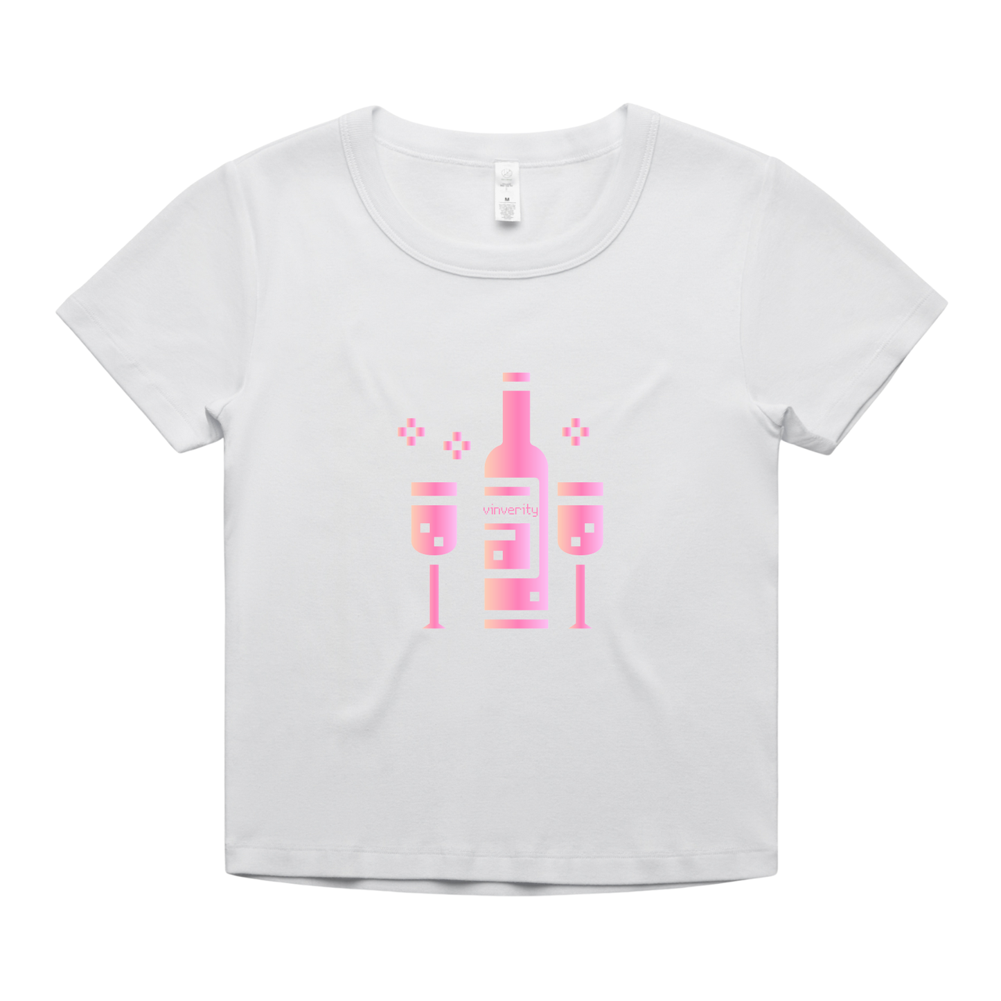 Retro Gamer Wine Lover Organic Baby Tee