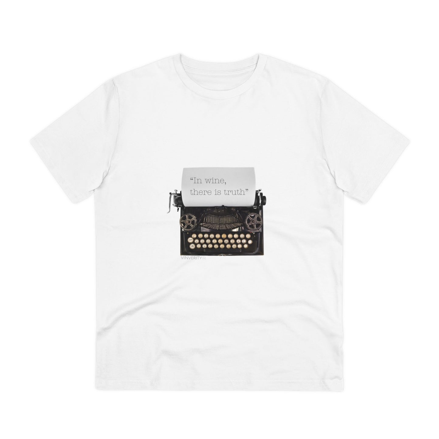 "In wine, there is truth" Organic T-Shirt