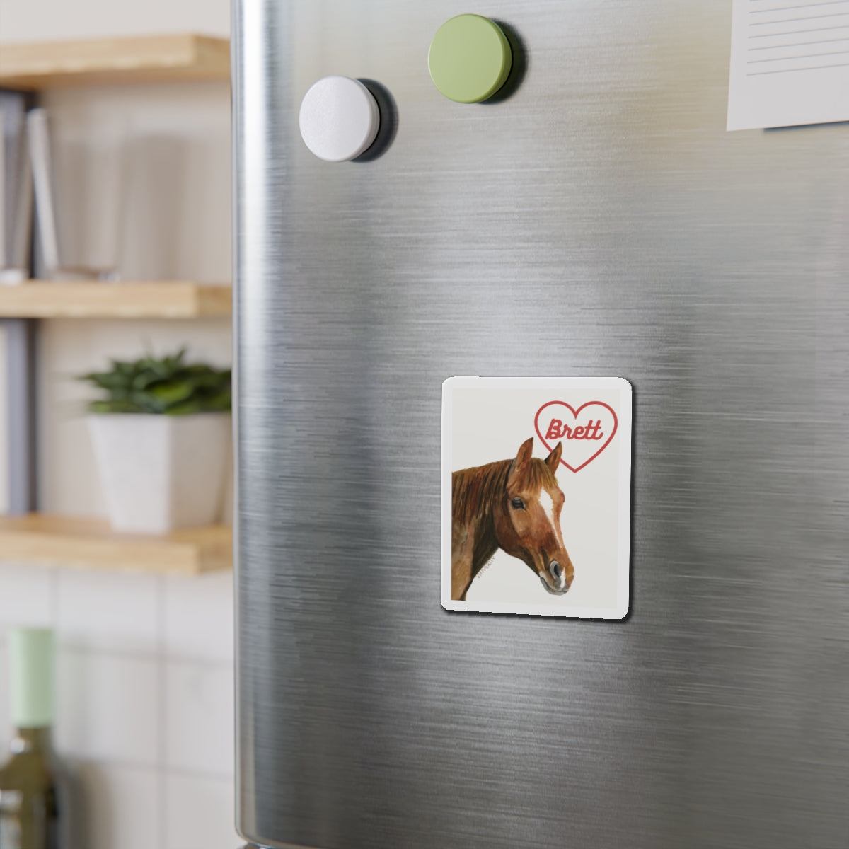 "<3 Brett" Magnet