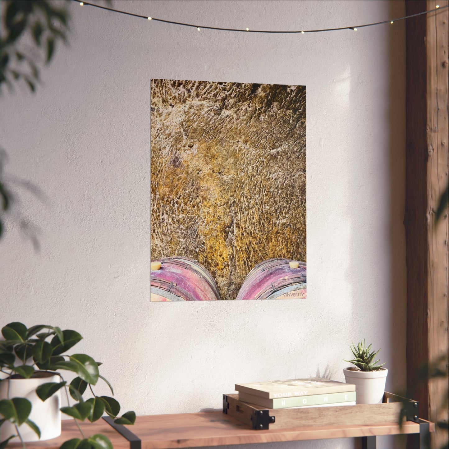 Wine Art Poster "Cave de la Loire"