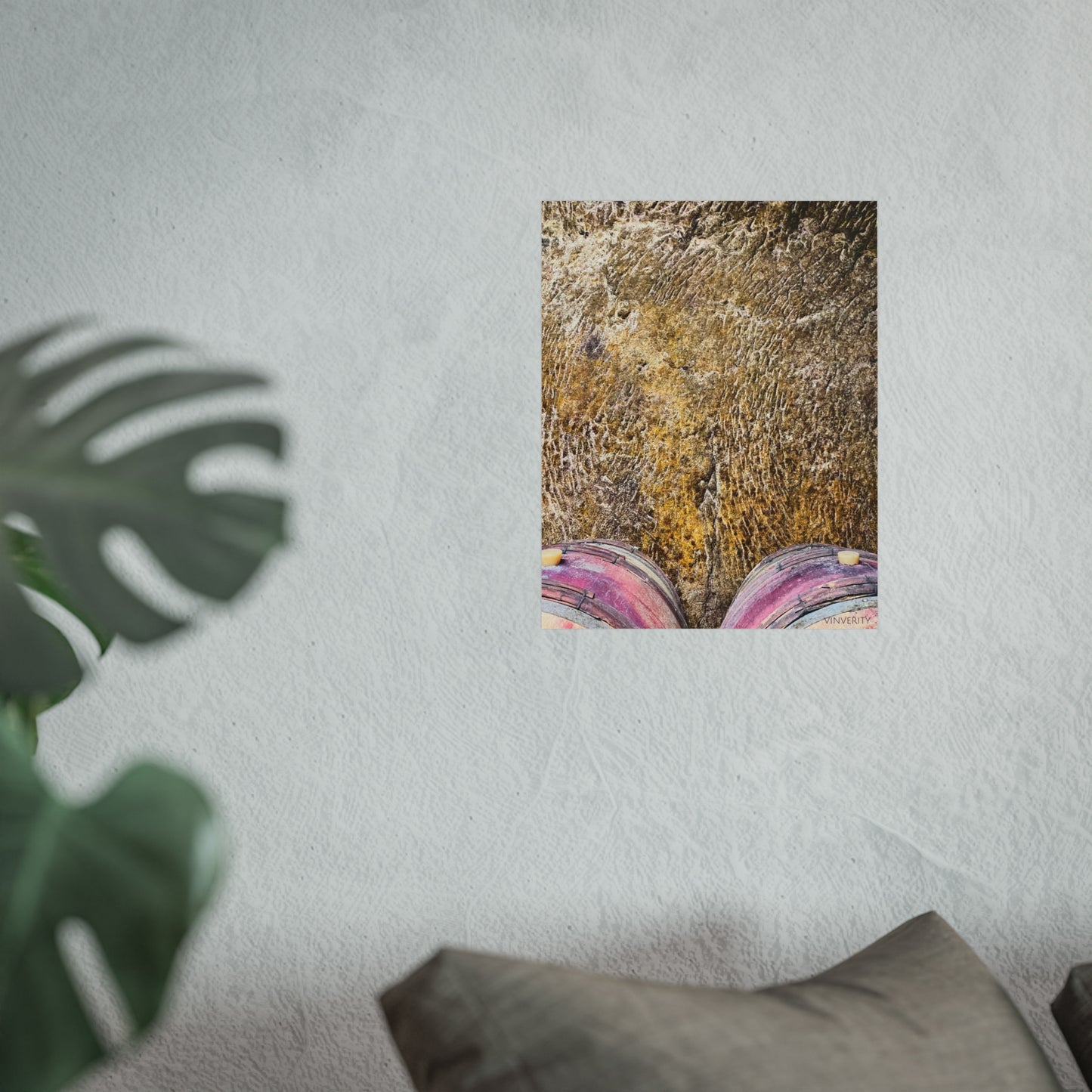 Wine Art Poster "Cave de la Loire"