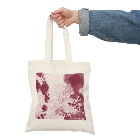 Natural Tote Bag "Ranch Life Meets Wine Life" Natural Tote Bag