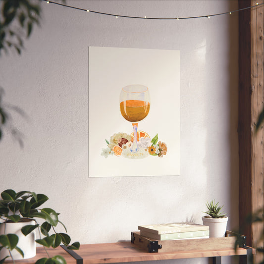 "Orange Wine" - Fine Art Print