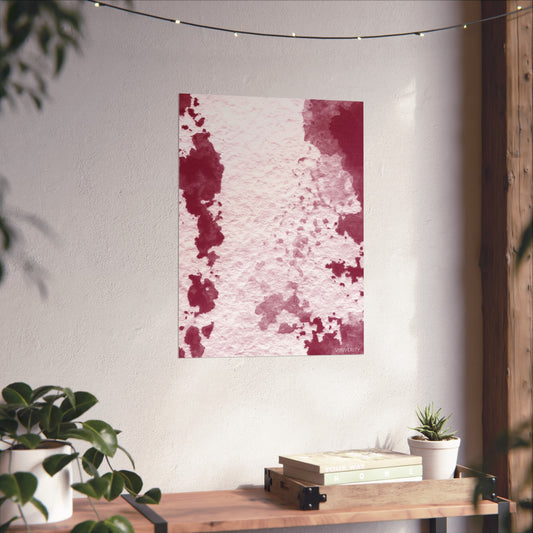 Wine Art Poster "Ranch Life Meets Wine Life"